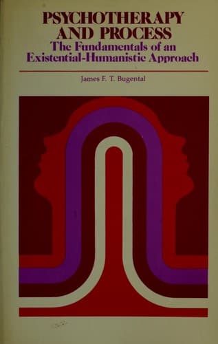 Tapa de Psychotherapy and process