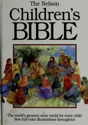 Tapa de The Nelson children's Bible
