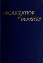 Tapa de Organization of industry