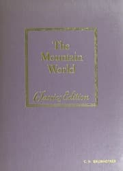 Tapa de The mountain world