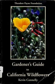 Tapa de Gardener's guide to California wildflowers