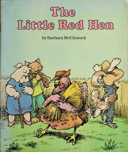 Tapa de The little red hen