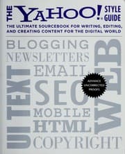 Tapa de The Yahoo! style guide