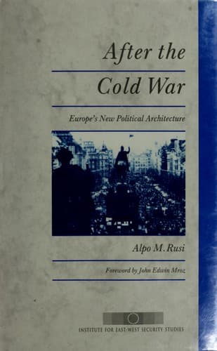 Tapa de After the cold war