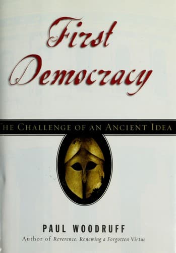 Tapa de First democracy