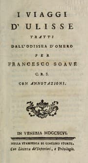 Tapa de I viaggi d'Ulisse tratti dall'Odissea d'Omero
