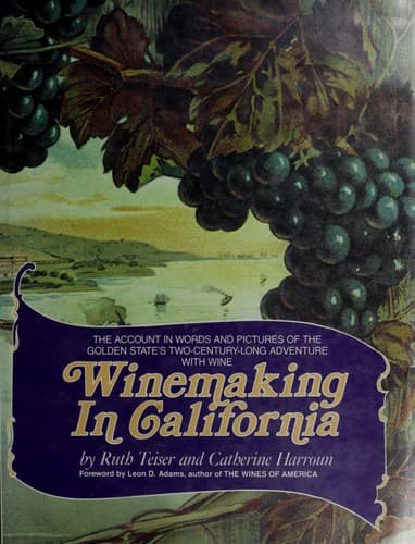 Tapa de Winemaking in California