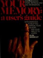 Tapa de Your memory, a user's guide