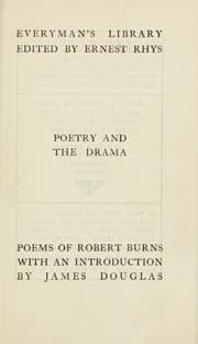 Tapa de The poems and songs of Robert Burns