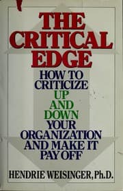 Tapa de The critical edge