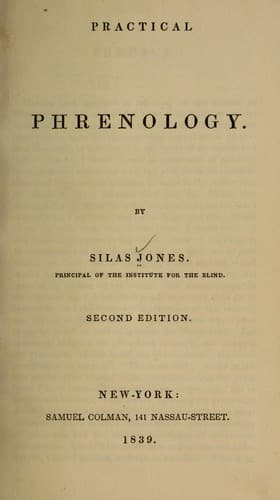 Tapa de Practical phrenology