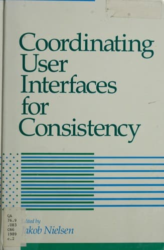 Tapa de Coordinating user interfaces for consistency