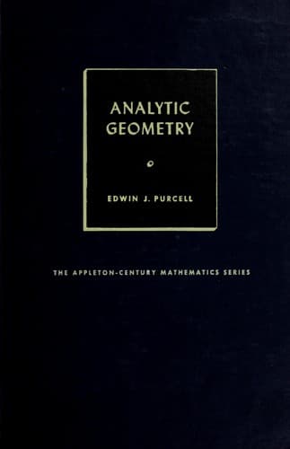 Tapa de Analytic geometry
