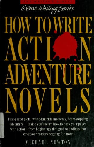 Tapa de How to write action/adventure novels