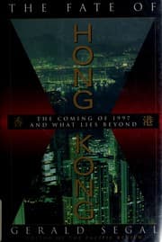Tapa de The fate of Hong Kong