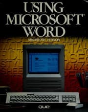 Tapa de Using Microsoft Word