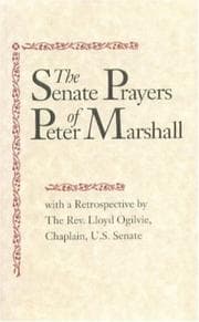 Tapa de Senate Prayers Of Peter Marshall