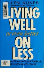 Tapa de Living well (or even better) on less