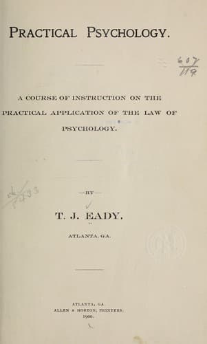 Tapa de Practical psychology