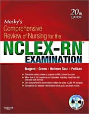 Tapa de Mosby's comprehensive review of nursing for the NCLEX-RN examination