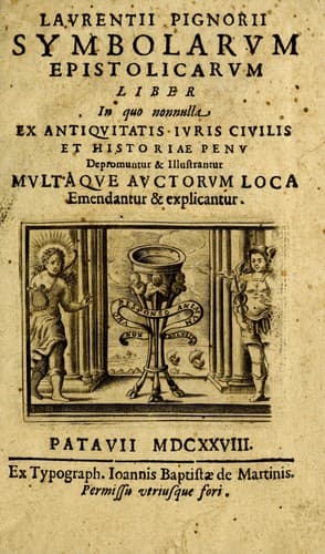 Tapa de ... Symbolarvm epistolicarvm liber