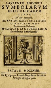 Tapa de ... Symbolarvm epistolicarvm liber