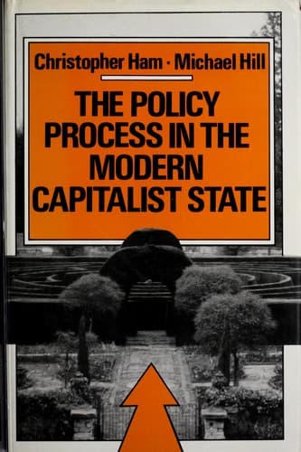 Tapa de The policy process in the modern capitalist state