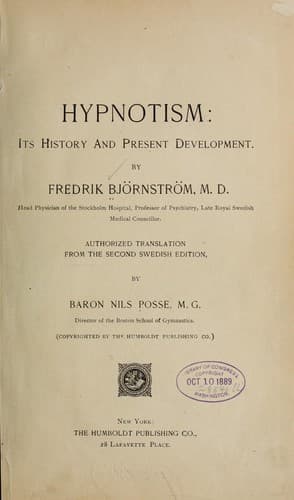 Tapa de Hypnotism