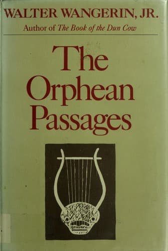 Tapa de The Orphean passages