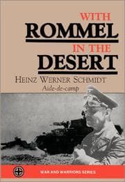 Tapa de With Rommel in the Desert (War & Warriors Series)
