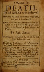 Tapa de A treatise of death