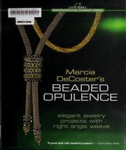 Tapa de Marcia DeCoster's beaded opulence