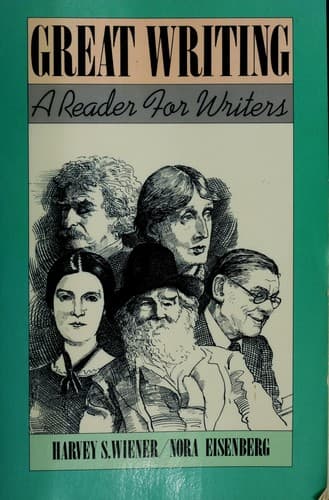 Tapa de Great Writing