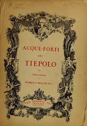 Tapa de Acque-forti dei Tiepolo