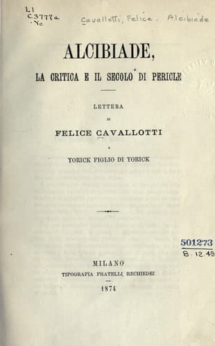 Tapa de Alcibiade