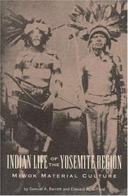 Tapa de Indian Life of the Yosemite Region