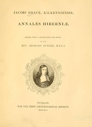 Tapa de Annales Hiberniae