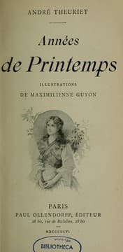 Tapa de Années de printemps
