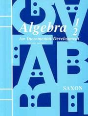 Tapa de Algebra One-Half