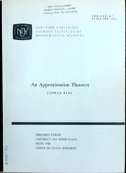 Tapa de An approximation theorem