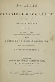 Tapa de An atlas of classical geography
