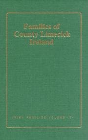 Tapa de The families of County Limerick, Ireland