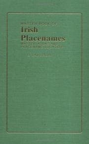 Tapa de Master Book of Irish Placenames