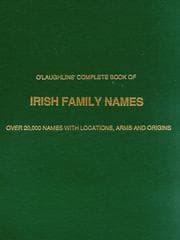 Tapa de The Complete Book of Irish Family Names