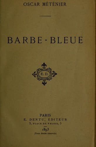 Tapa de Barbe-bleue