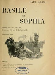 Tapa de Basile et Sophie, dessins de C.-h. Dufau