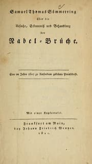 Tapa de Über die Ursache, Erkenntniss und Behandlung der Nabel-Brüche