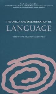 Tapa de Origin and Diversification of Language