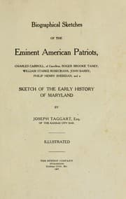 Tapa de Biographical sketches of the eminent American patriots