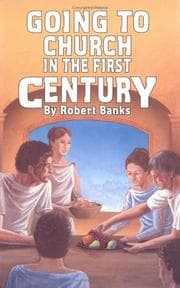 Tapa de Going to Church in the First Century